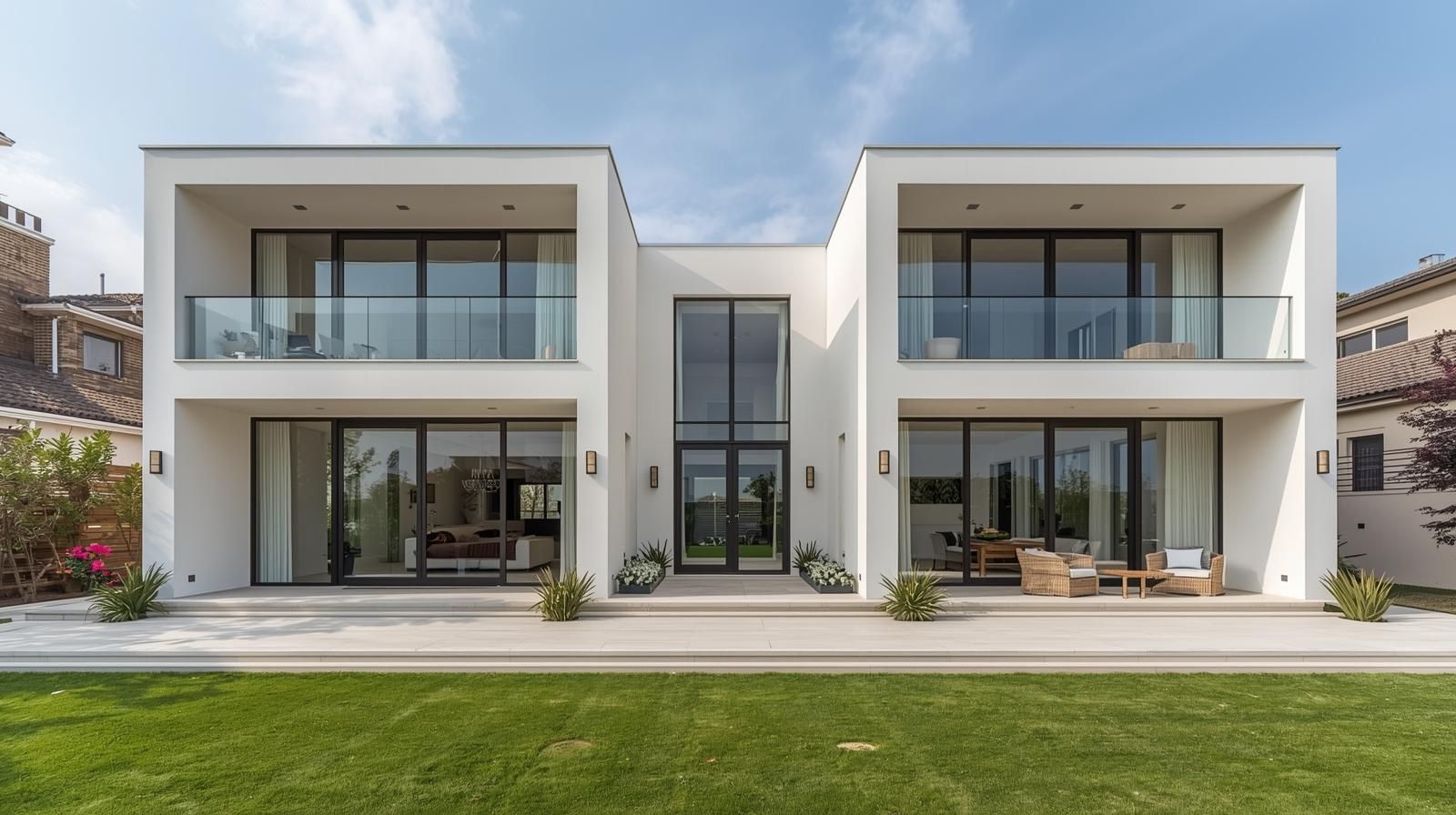 Villa Moderna con Piscina
